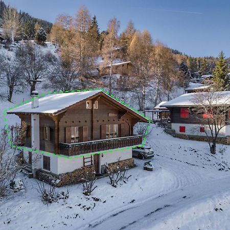 Chalet Noisette Authentic Swiss Chalet Perfect For Families La Tzoumaz Εξωτερικό φωτογραφία