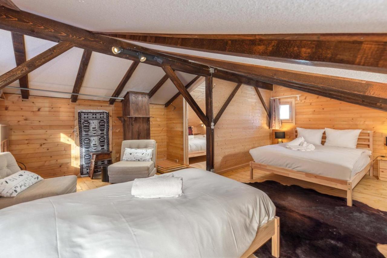 Chalet Noisette Authentic Swiss Chalet Perfect For Families La Tzoumaz Εξωτερικό φωτογραφία