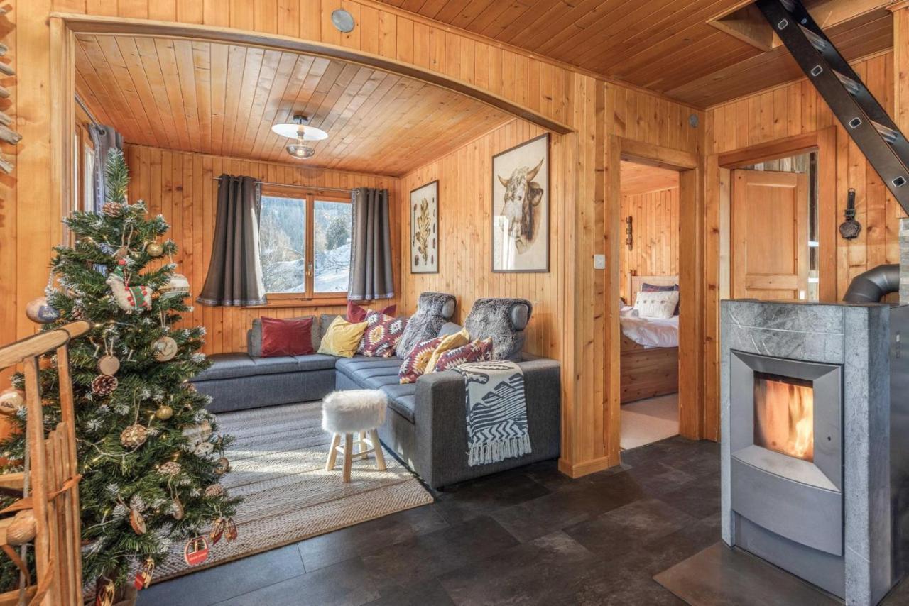 Chalet Noisette Authentic Swiss Chalet Perfect For Families La Tzoumaz Εξωτερικό φωτογραφία