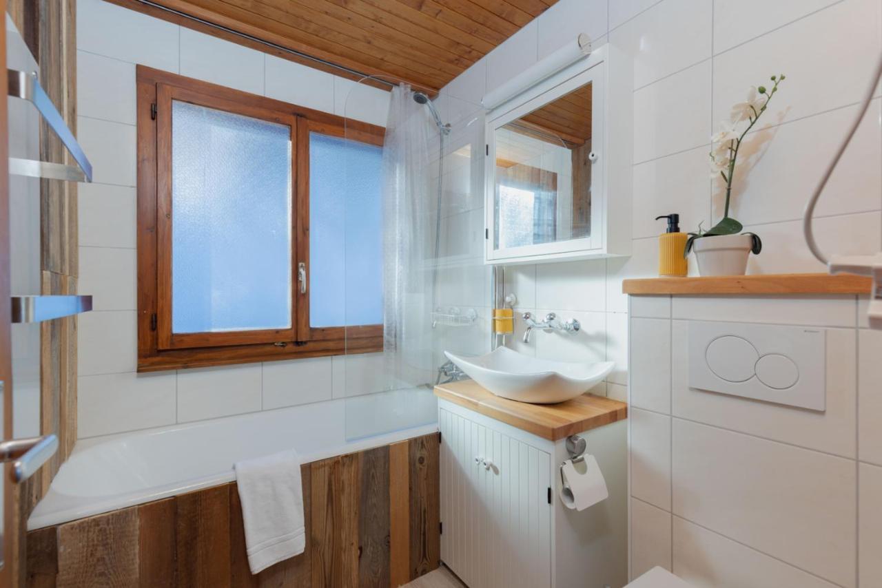 Chalet Noisette Authentic Swiss Chalet Perfect For Families La Tzoumaz Εξωτερικό φωτογραφία